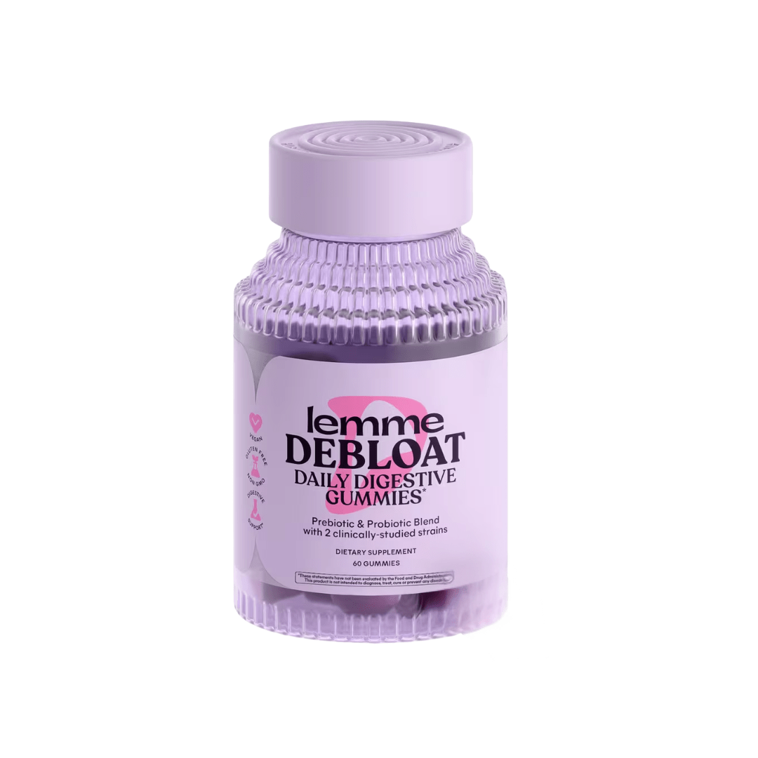 Lemme Debloat Daily Digestive Gummies